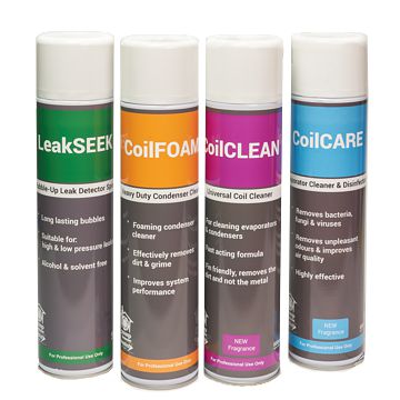 Cleaning & inspection aerosols